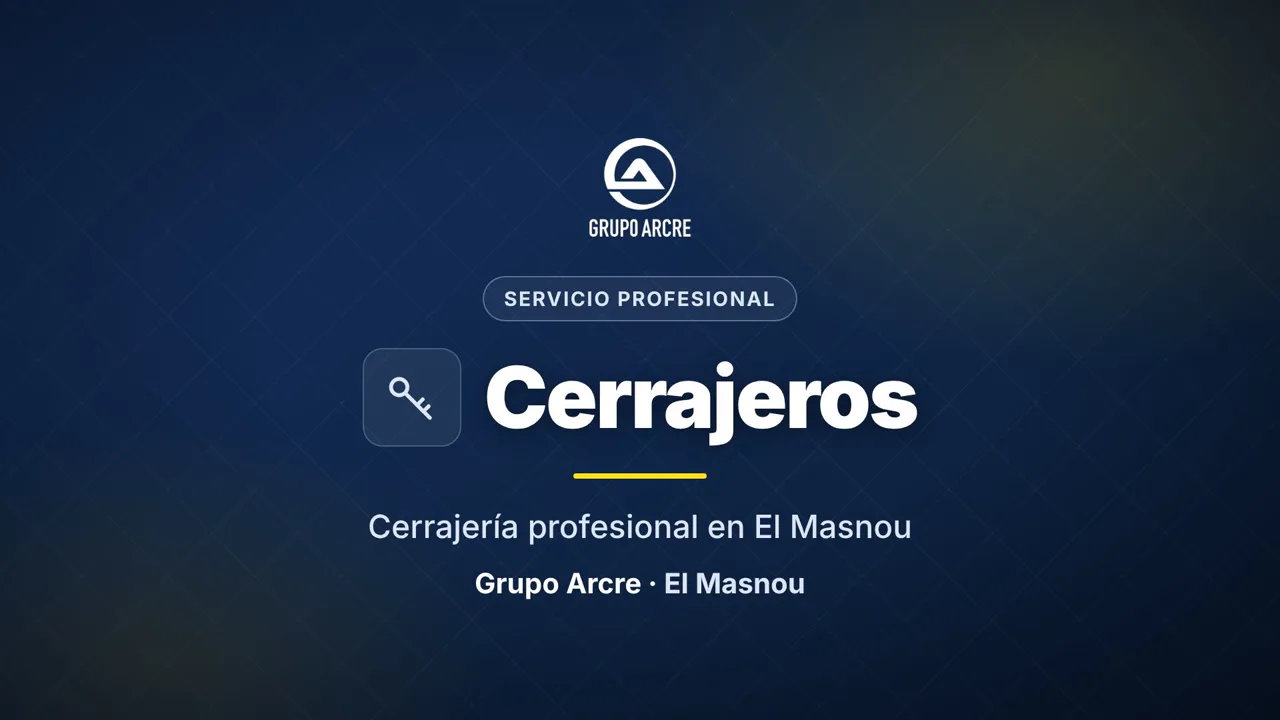 Cerrajería profesional en El Masnou